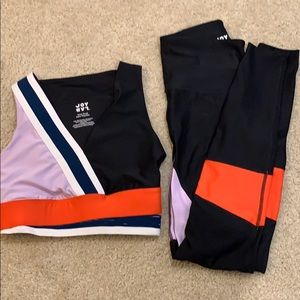 Joy lab sports bra and leggings